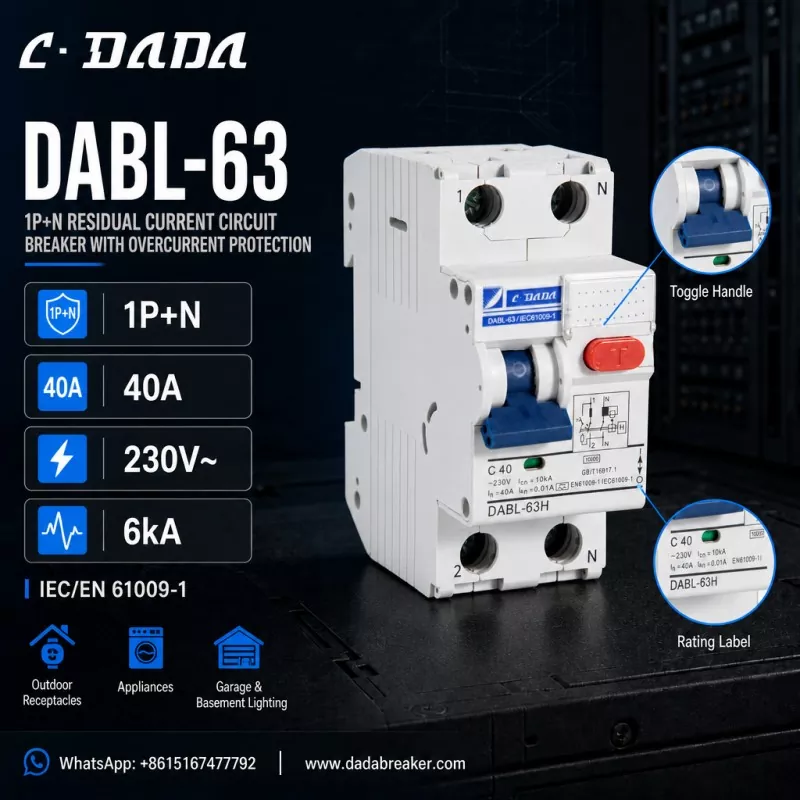 Hướng dẫn thực hành về cầu dao dòng điện dư có bảo vệ quá dòng