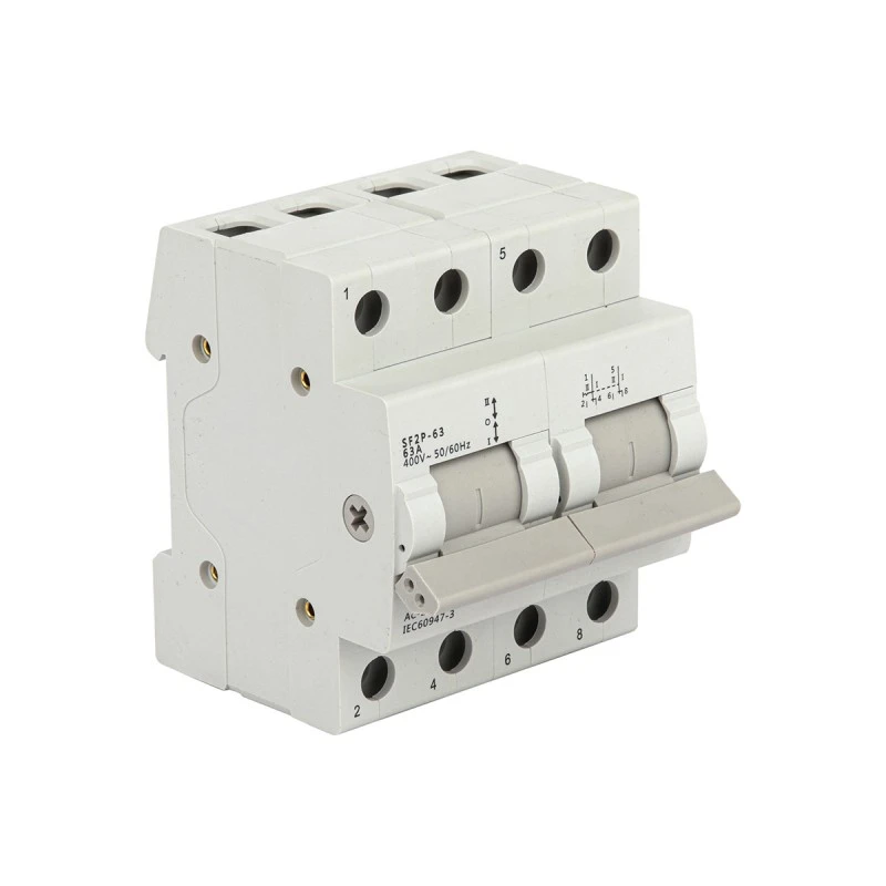 Công tắc chuyển đổi đường ray DIN 125A